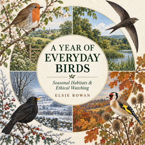 Cover of A Year of Everyday Birds, an AVENLORIS digital field guide.