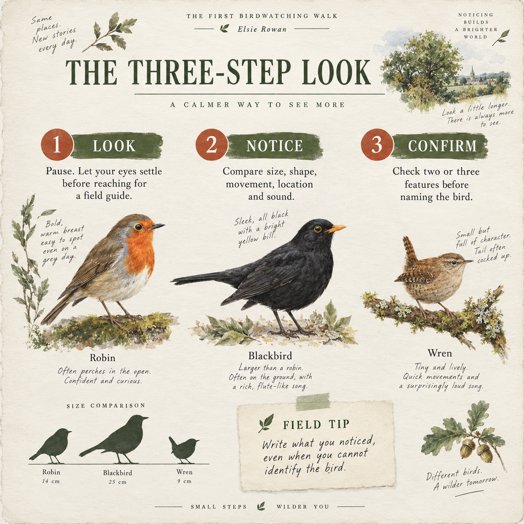 The First Birdwatching Walk