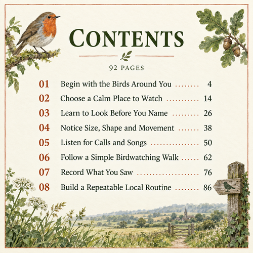 The First Birdwatching Walk